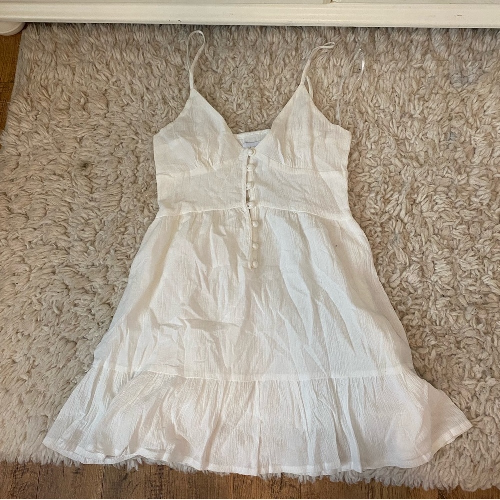 Princess polly white babydoll dress